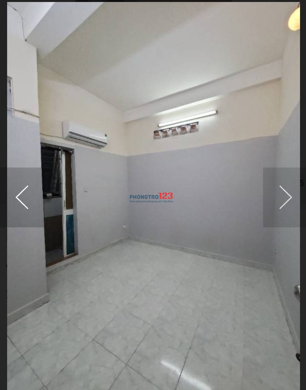 CHO THUÊ PHÒNG 17M2 CÓ MÁY LẠNH, WC RIÊNG - 2,9 TR - NGAY TRUNG TÂM Q10