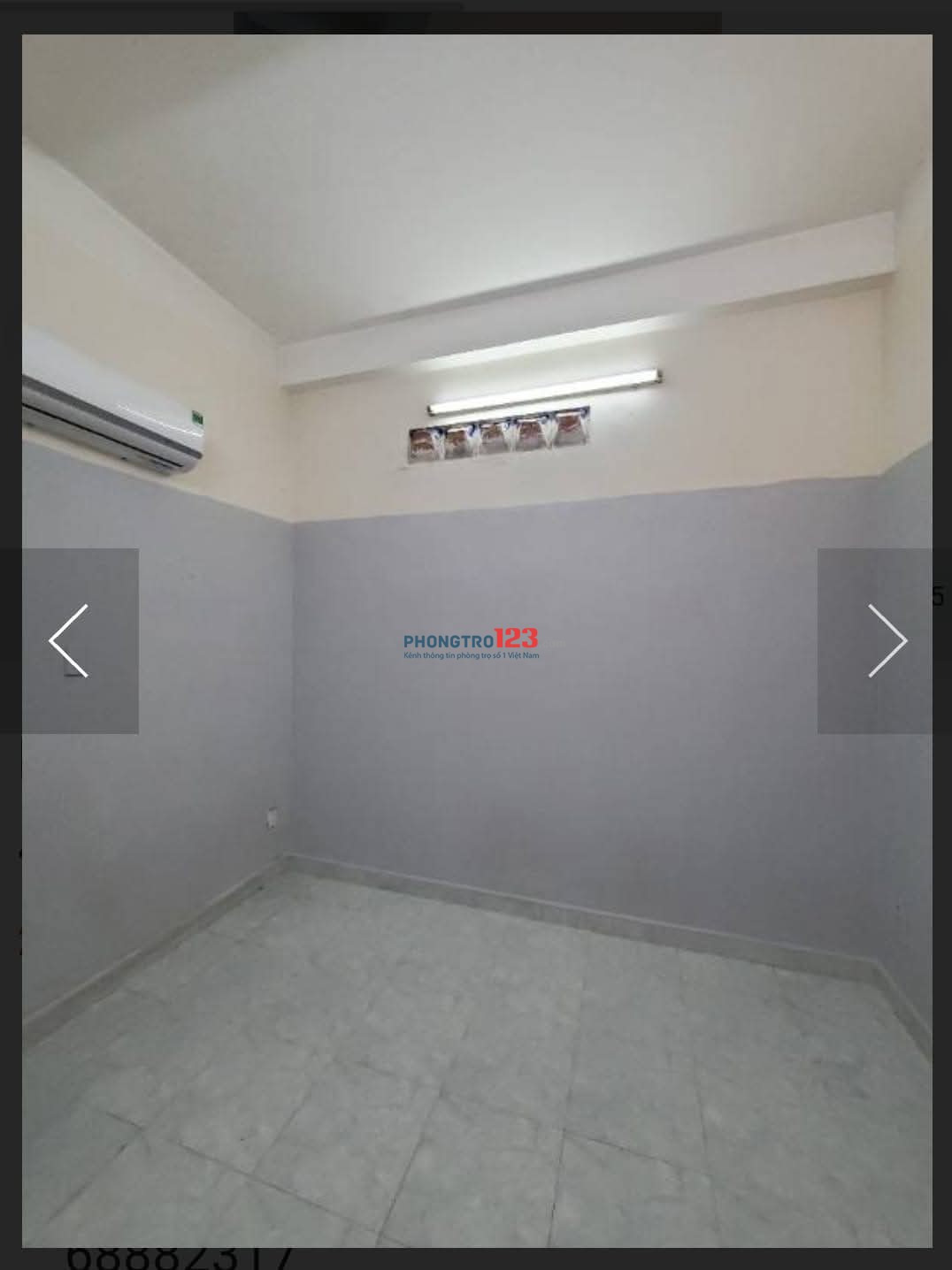 CHO THUÊ PHÒNG 17M2 CÓ MÁY LẠNH, WC RIÊNG - 2,9 TR - NGAY TRUNG TÂM Q10