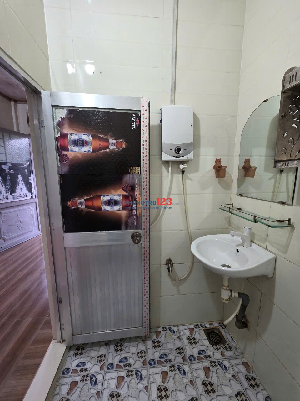 Cho thuê phòng có 1 trệt 1 lầu, có sẵn nội thất tại TP Bến Tre
