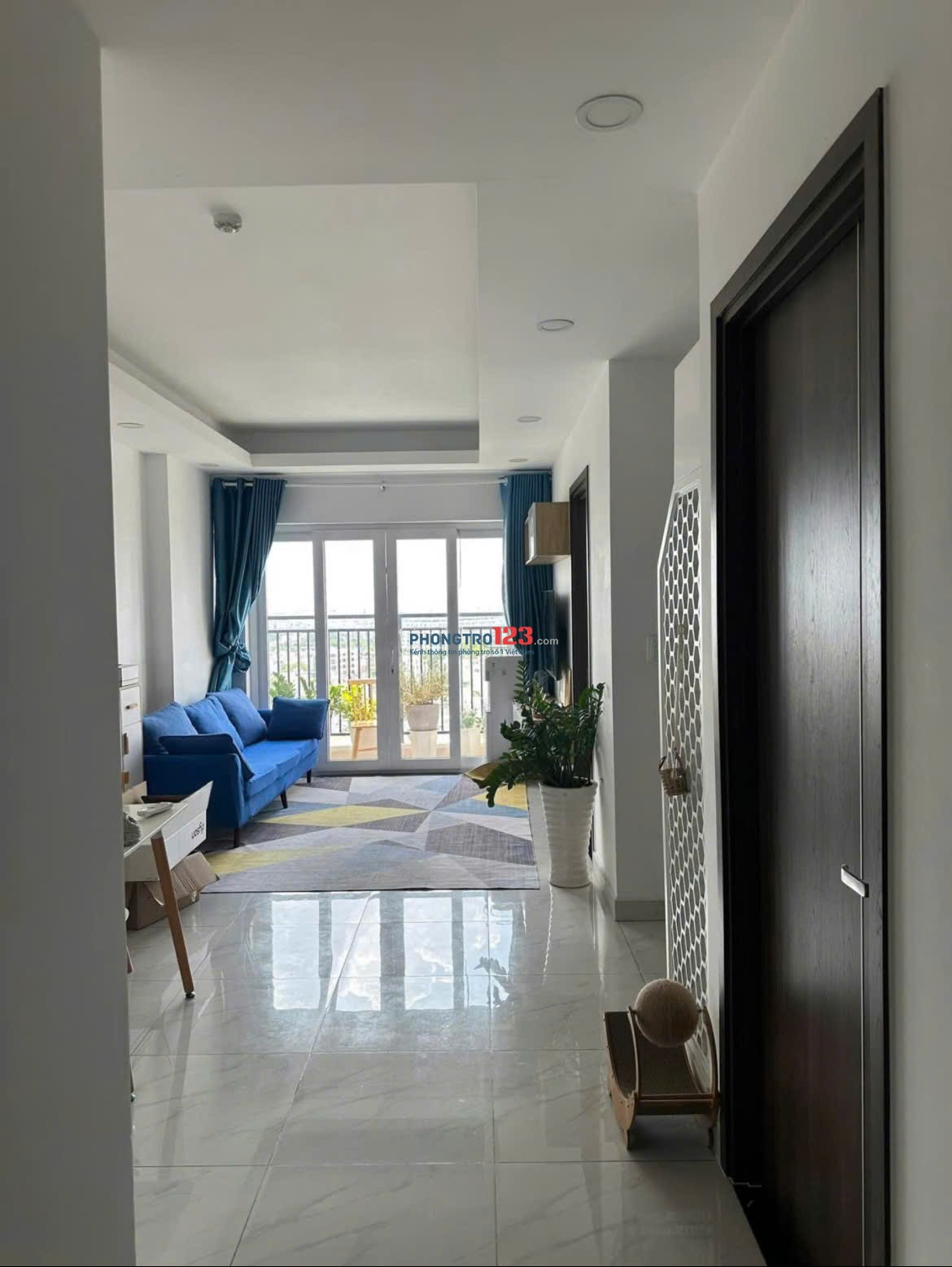 Central Plaza, Phạm Văn Hai, TB, NT, 68m2, 2PN cho thuê liền