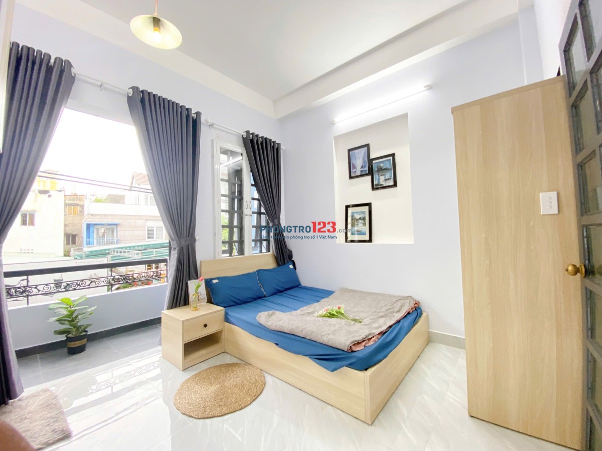 CĂN HỘ BAN CÔNG CỰC XINH – FULL NỘI THẤT – MỚI 100% – GẦN CÔNG VIÊN HOÀNG VĂN THỤ