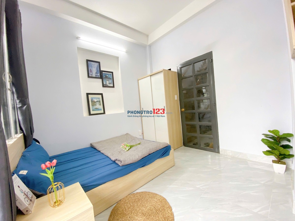 CĂN HỘ BAN CÔNG CỰC XINH – FULL NỘI THẤT – MỚI 100% – GẦN CÔNG VIÊN HOÀNG VĂN THỤ
