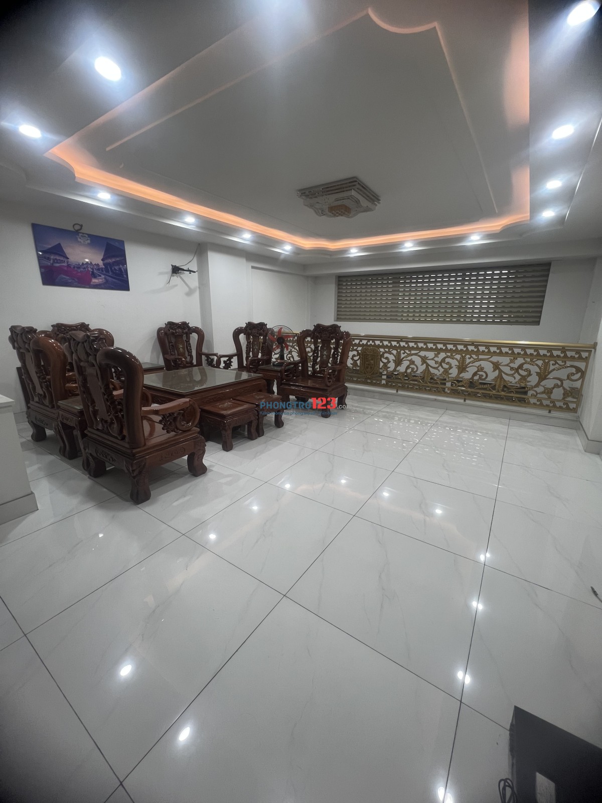 Cho Thuê Nhà Nguyên Căn Siêu Rộng 120m2, 4lầu 6PN tại Dương Văn Dương - Q. Tân Phú.