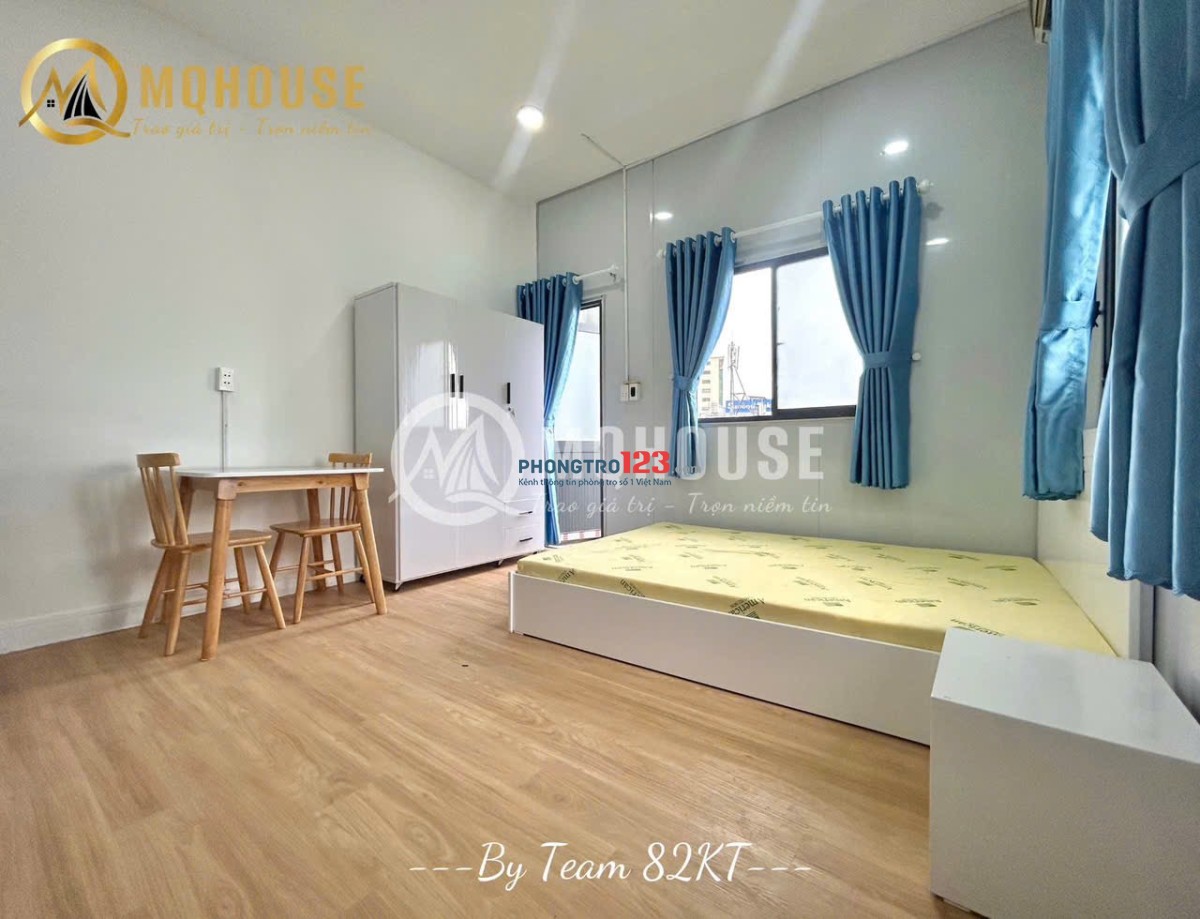 Phòng trọ cho thuê Bình Thạnh 30m2 ban công, máy giặt riêng giáp Q1, Q3, Phú Nhuận ở Lê Quang Định