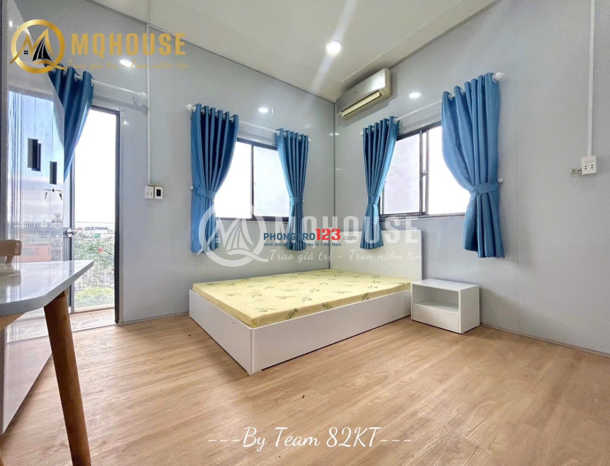 Phòng trọ cho thuê Bình Thạnh 30m2 ban công, máy giặt riêng giáp Q1, Q3, Phú Nhuận ở Lê Quang Định