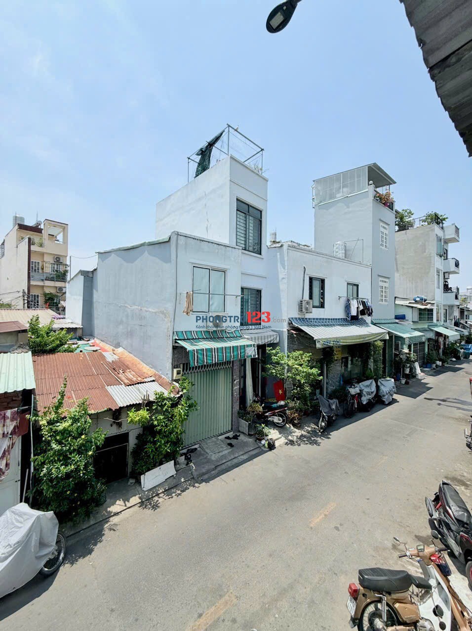 Cho thuê nguyên căn nhà sát mặt tiền Bùi Hữu Nghĩa 38m2 giá 13 tr/th
