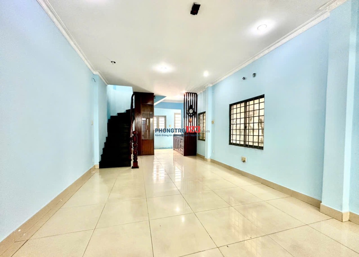 Cho thuê nguyên căn nhà sát mặt tiền Bùi Hữu Nghĩa 38m2 giá 13 tr/th