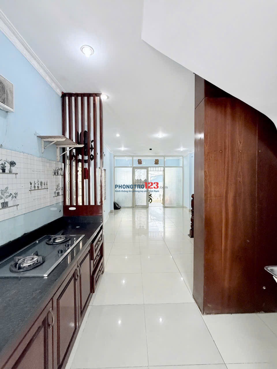 Cho thuê nguyên căn nhà sát mặt tiền Bùi Hữu Nghĩa 38m2 giá 13 tr/th