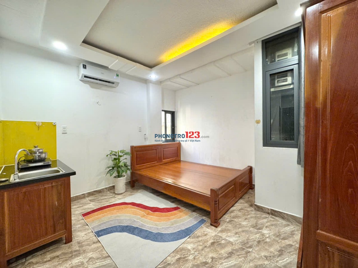 PHÒNG VÍP 25m2 FULL TIỆN NGHI NGAY CẦU VƯỢT NGUYỄN TRI PHƯƠNG