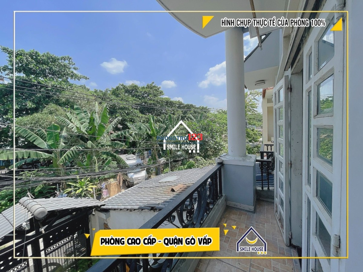 Cho thuê phòng rộng tới 60m2 không giới hạn người ở tại 116/50 Dương Quảng Hàm p5 Gò Vấp