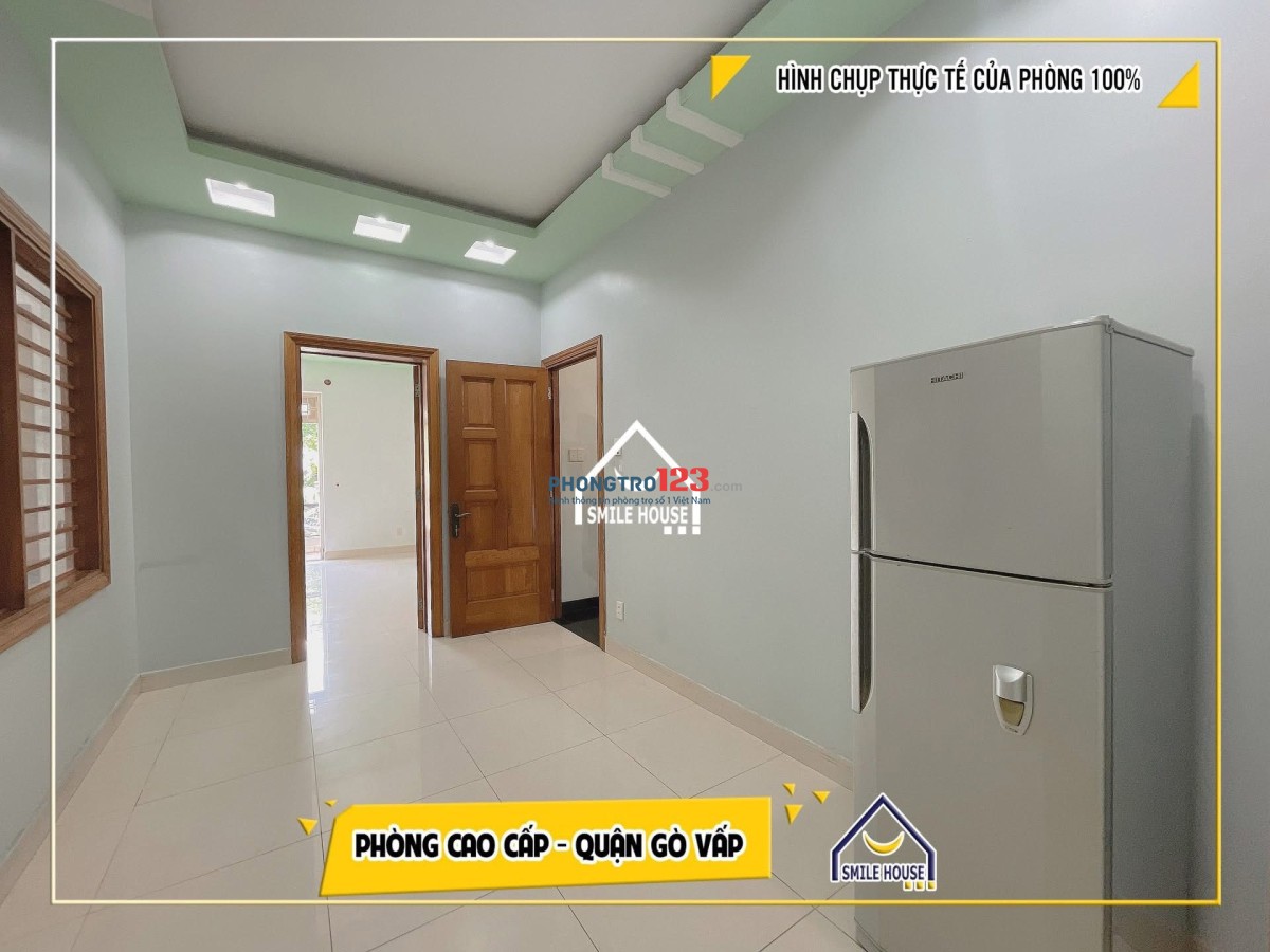 Cho thuê phòng rộng tới 60m2 không giới hạn người ở tại 116/50 Dương Quảng Hàm p5 Gò Vấp