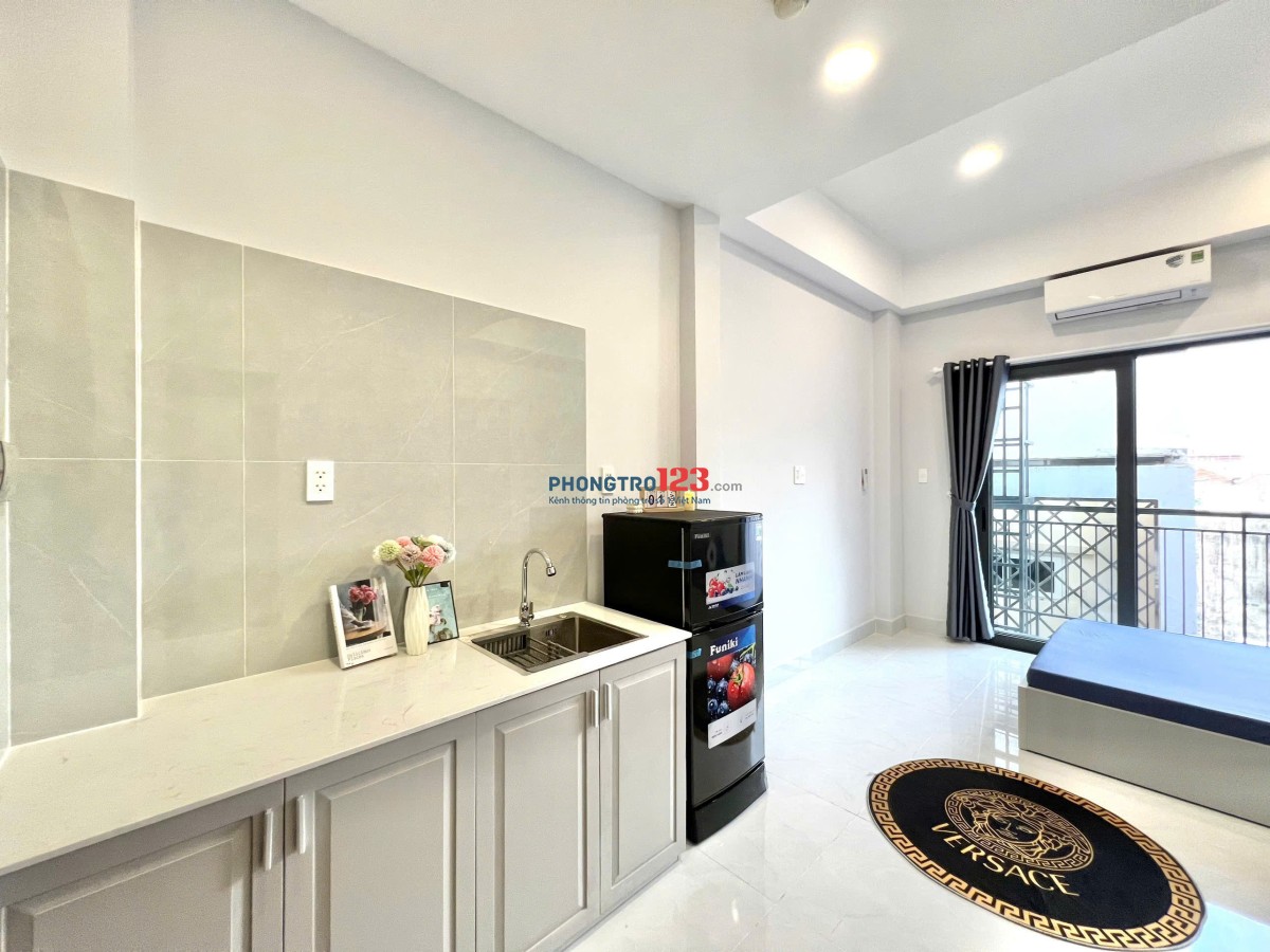 Phòng trọ cho sinh viên người đi làm full nội thất ban công thoáng mát