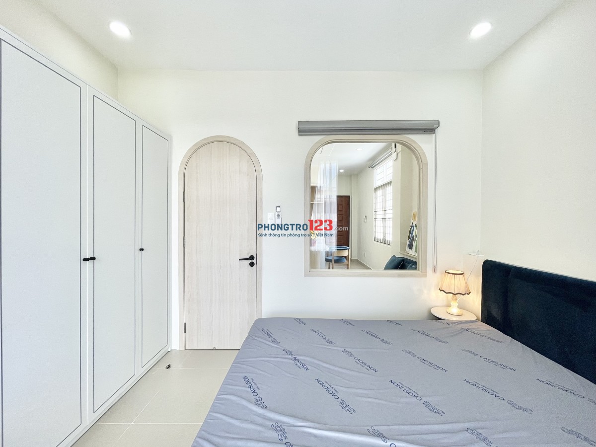 TRỐNG SẴN 1 CĂN HỘ 1 PN CÓ BANCOL FULL NỘI THẤT HIỆN ĐẠI PHÚ HỮU -QUẬN 5