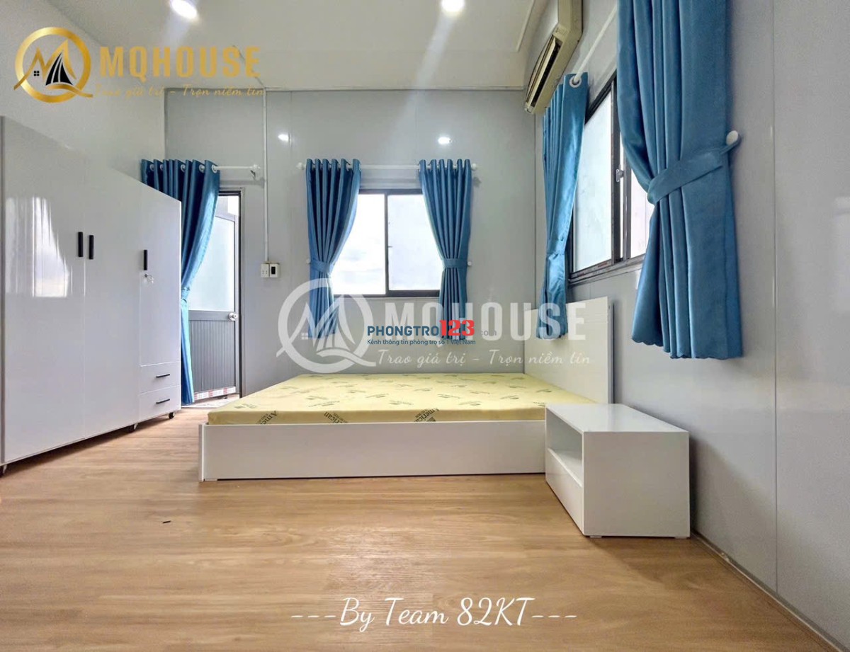 Siêu phẩm 35m2, ban công, máy giặt riêng, full nội thất, ngay Lê Văn Duyệt, Bình Thạnh, Giáp Q1, Q3