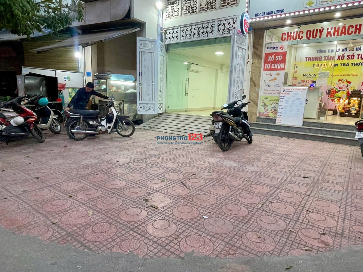 ️ CHO THUÊ MBKD - SỐ 135 MẬU LƯƠNG, HĐ