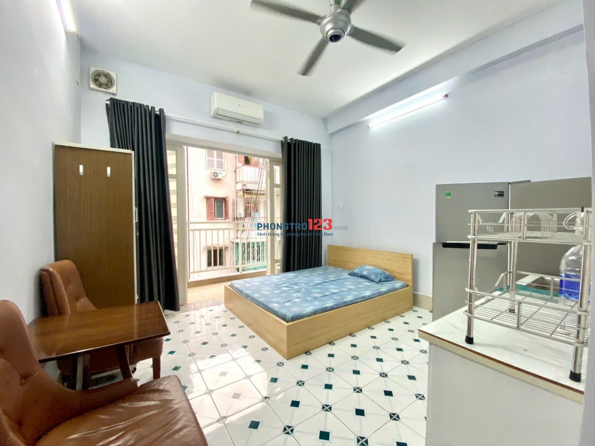  Studio Full Nội Thất, Có Ban Công – View Thoáng – Ngay Cầu Thị Nghè - Thảo Cầm Viên