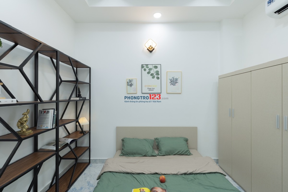 STUDIO MỚI KHAI TRƯƠNG FULL NỘI THẤT BAN CÔNG MỚI TINH