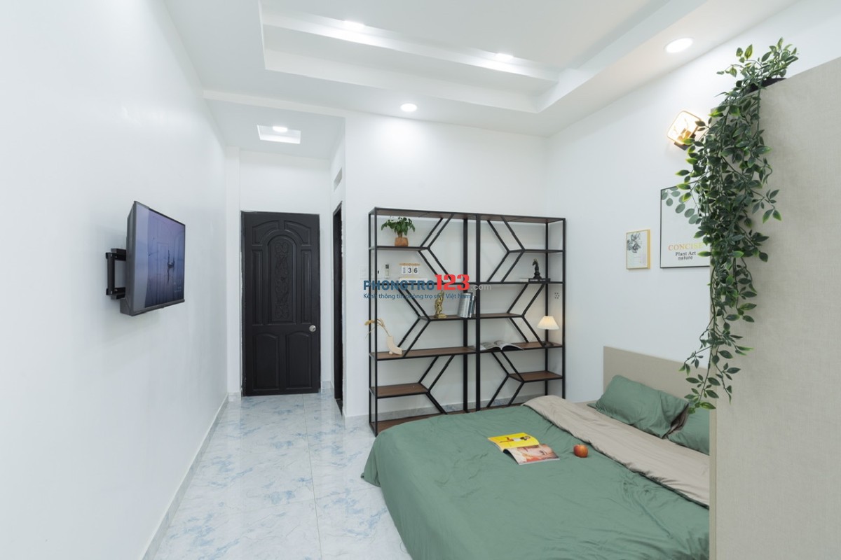 STUDIO MỚI KHAI TRƯƠNG FULL NỘI THẤT BAN CÔNG MỚI TINH