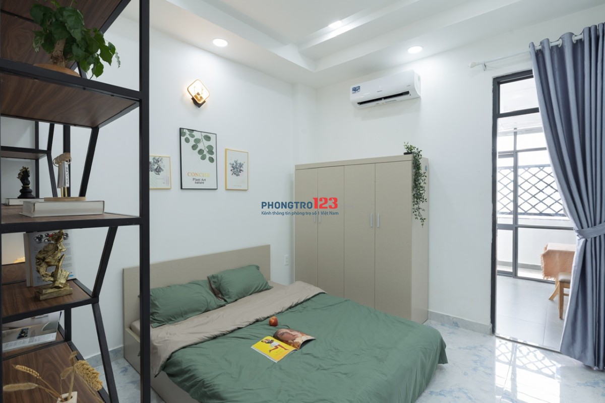 STUDIO MỚI KHAI TRƯƠNG FULL NỘI THẤT BAN CÔNG MỚI TINH