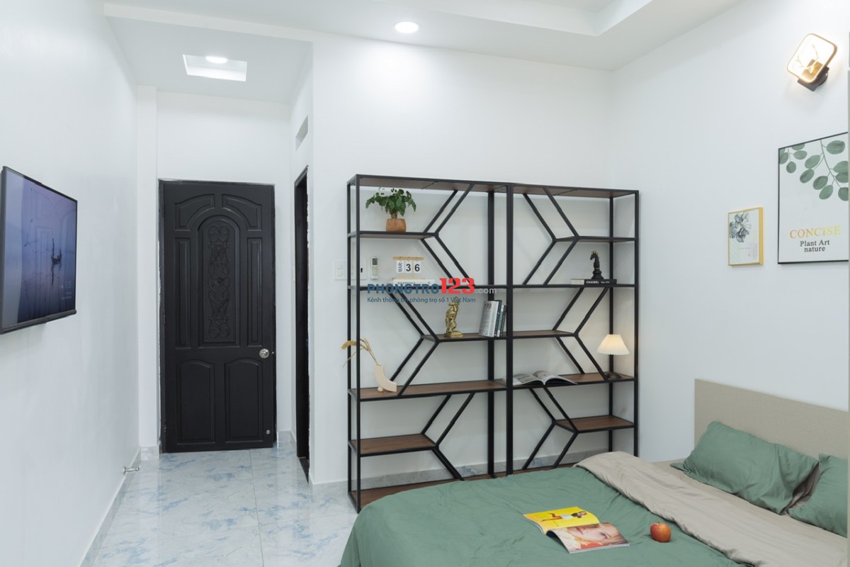 STUDIO MỚI KHAI TRƯƠNG FULL NỘI THẤT BAN CÔNG MỚI TINH