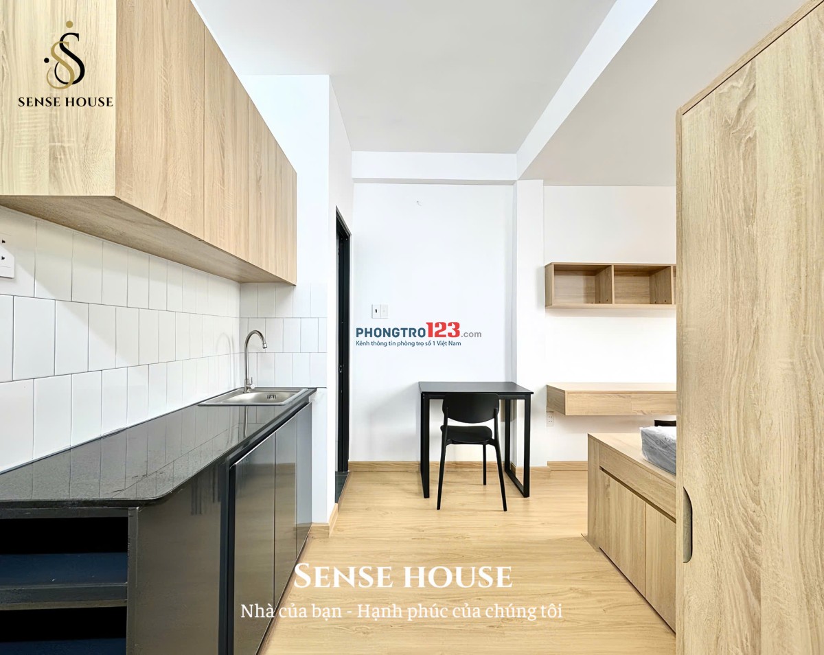 CĂN STUDIO MỚI TINH – FULL NỘI THẤT – BAN CÔNG THOÁNG MÁT