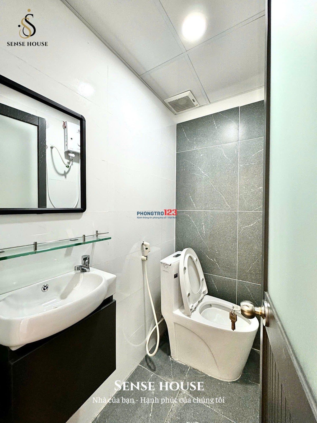 CĂN STUDIO MỚI TINH – FULL NỘI THẤT – BAN CÔNG THOÁNG MÁT