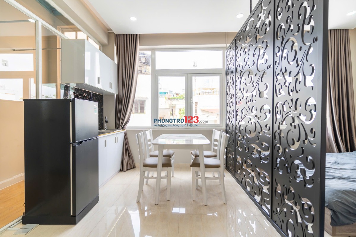 Cho thuê căn hộ Bình Thạnh, Tách bếp ~ 50m2. Gần Landmark81, Bason