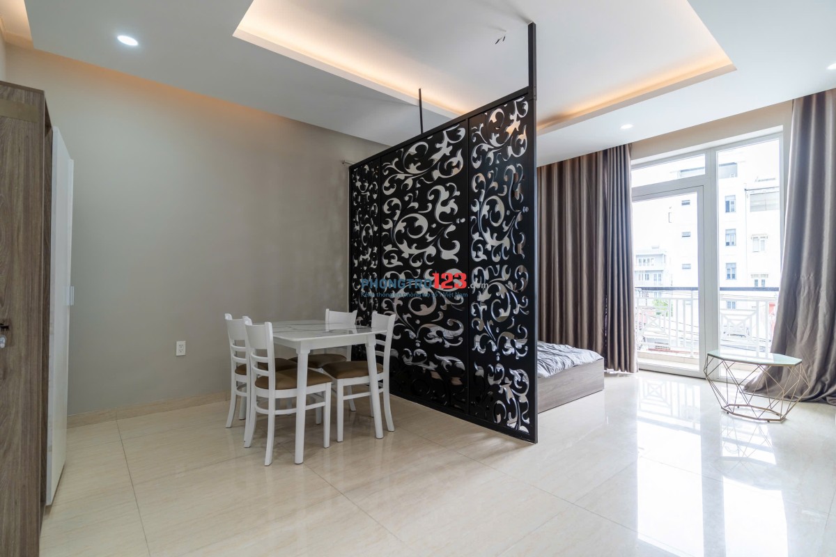 Cho thuê căn hộ Bình Thạnh, Tách bếp ~ 50m2. Gần Landmark81, Bason