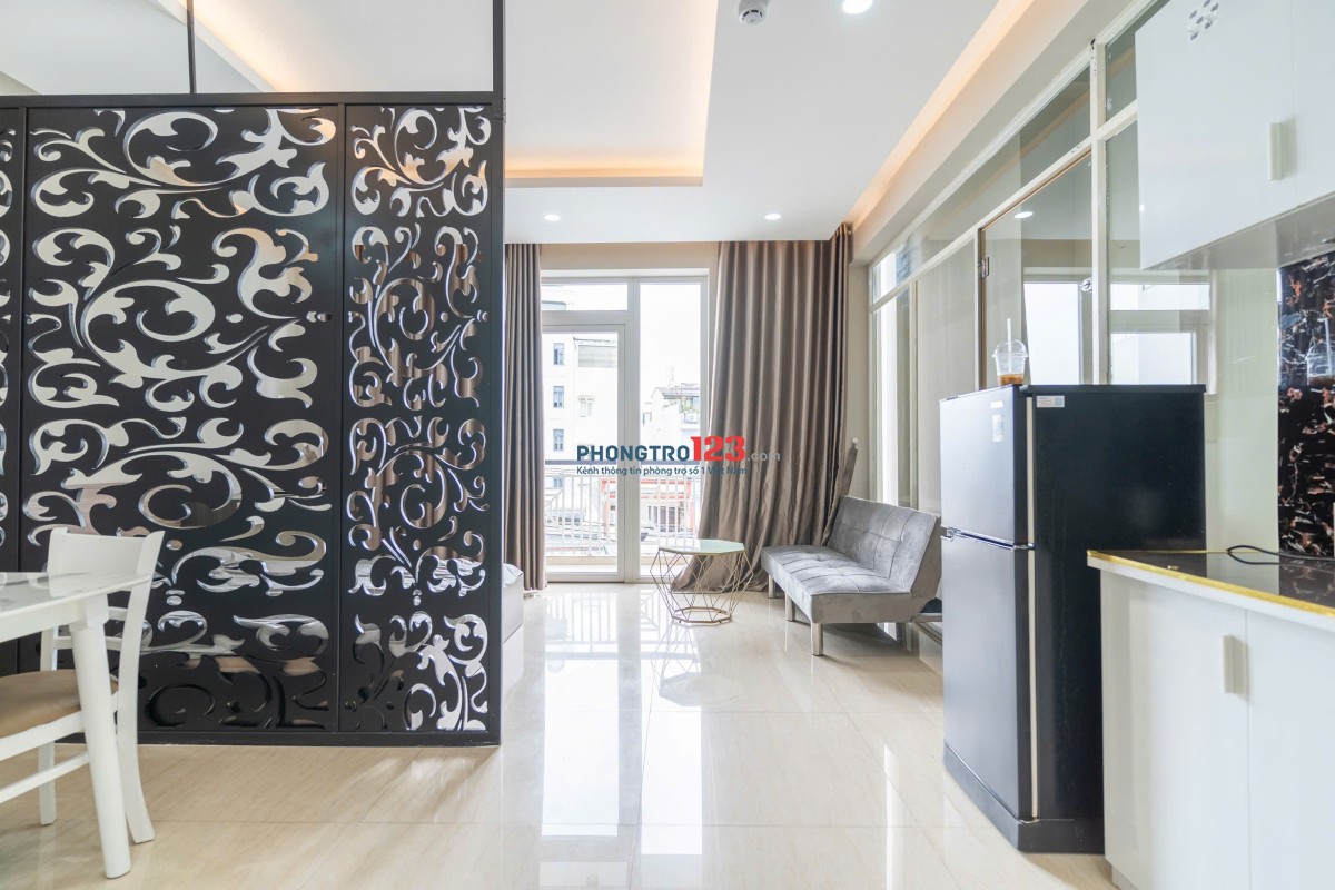Cho thuê căn hộ Bình Thạnh, Tách bếp ~ 50m2. Gần Landmark81, Bason