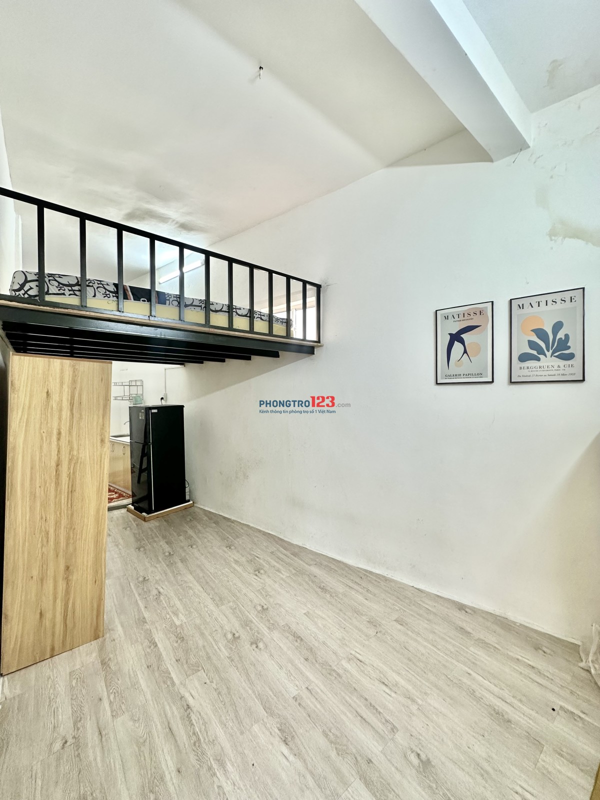 Phòng gác lửng full nội thất gần Công viên 23/9