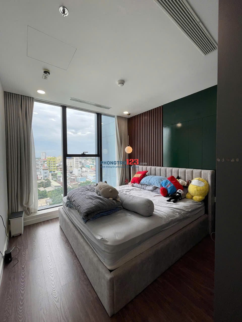 Chung cư Satra, Phan Đăng Lưu, PN, dt 115m2, 3p ngủ, 22tr/tháng