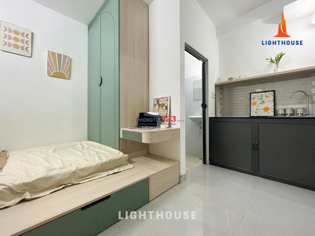 Thuê Ngay Studio Full Nội Thất Gần Đại Học VLU, IUH, VHU, GDU... Giá Sinh Viên!