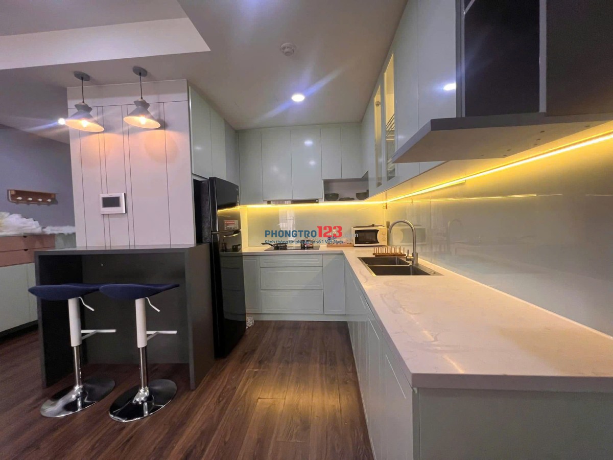 Chung cư Sky center, P2, Tân Bình - 107m2, cho thuê căn 3p ngủ, 21tr/th