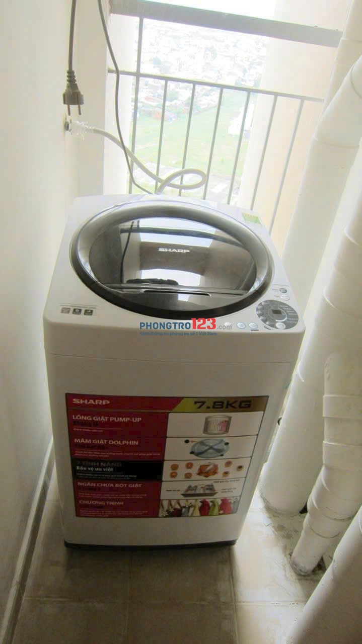 Chung cư Kim Tâm Hải, 22/14 Trường Chinh, Q12: đầy đủ NT, 2pn giá 7tr