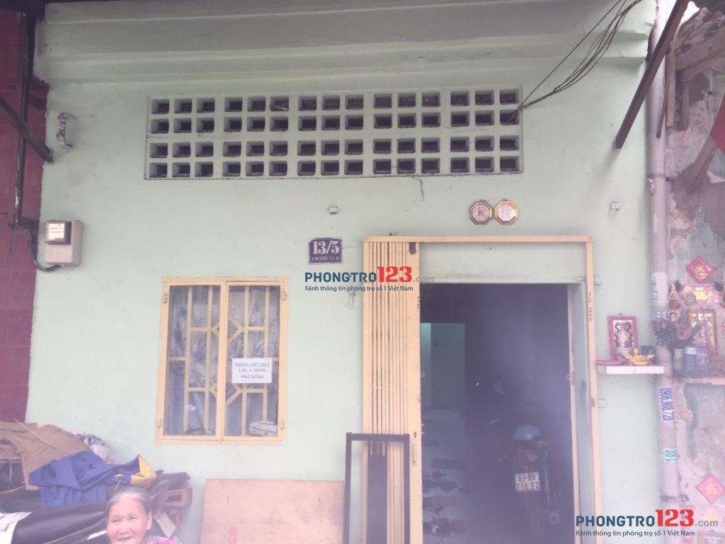 Cho thuê phòng 13/5 Phó Cơ Điều, P12, Q5. 2,7tr/tháng (Cách BV Chợ Rẫy 200m)