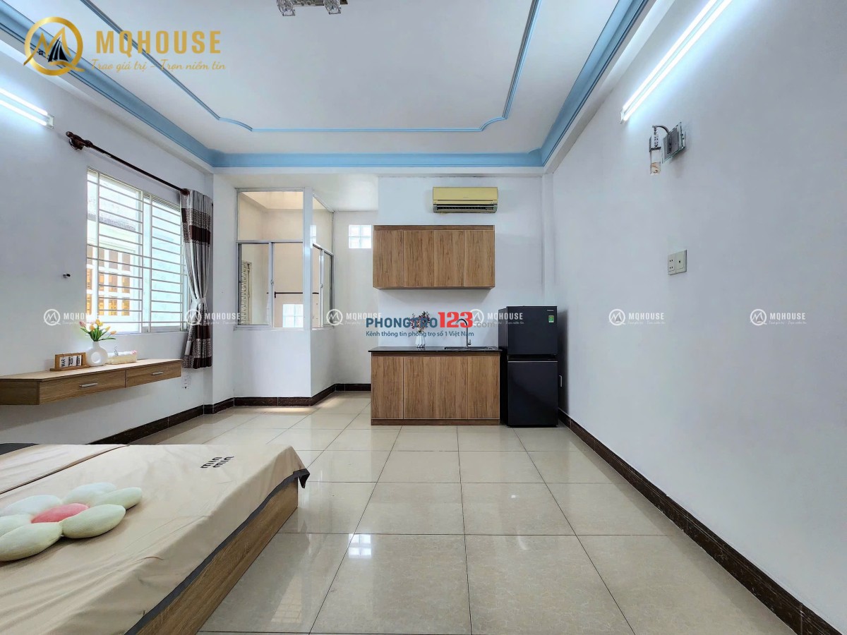 CHO THUÊ CĂN HỘ STUDIO CỬA SỔ LỚN KHU VỰC K300 QUẬN TÂN BÌNH GẦN ETOWN CỘNG HOÀ