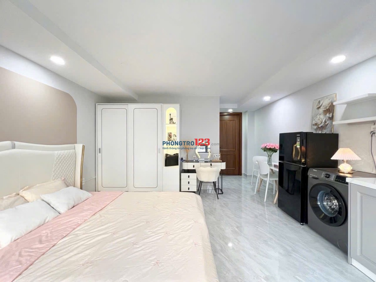 GIẢM 500K - PHÒNG 32m2 CỬA SỔ, MÁY GIẶT RIÊNG; PHAN XÍCH LONG, PHÚ NHUẬN GẦN QUẬN 1, QUẬN 2, QUẬN 3