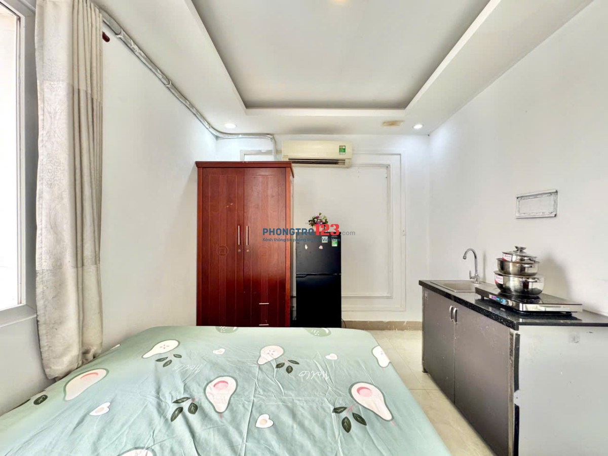 PHÒNG FULL NỘI THẤT GIÁ RẺ, THANG MÁY NGAY CHỢ PHẠM VĂN CHIÊU