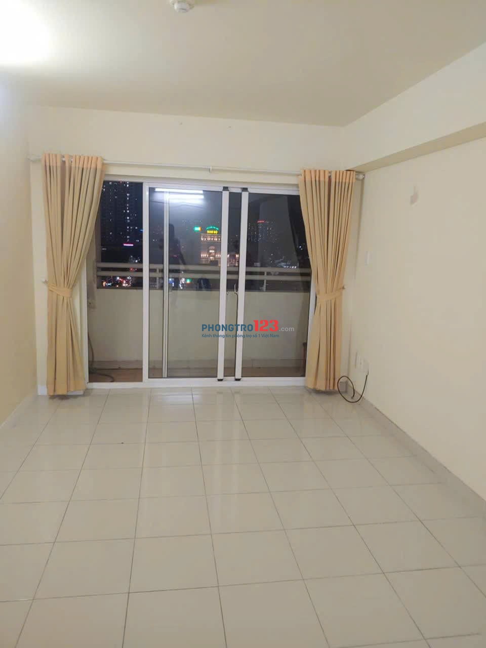 Chung cư An hội, P14, Gò Vấp, dt rộng 77m2, có 2p ngủ, 7,5tr/th