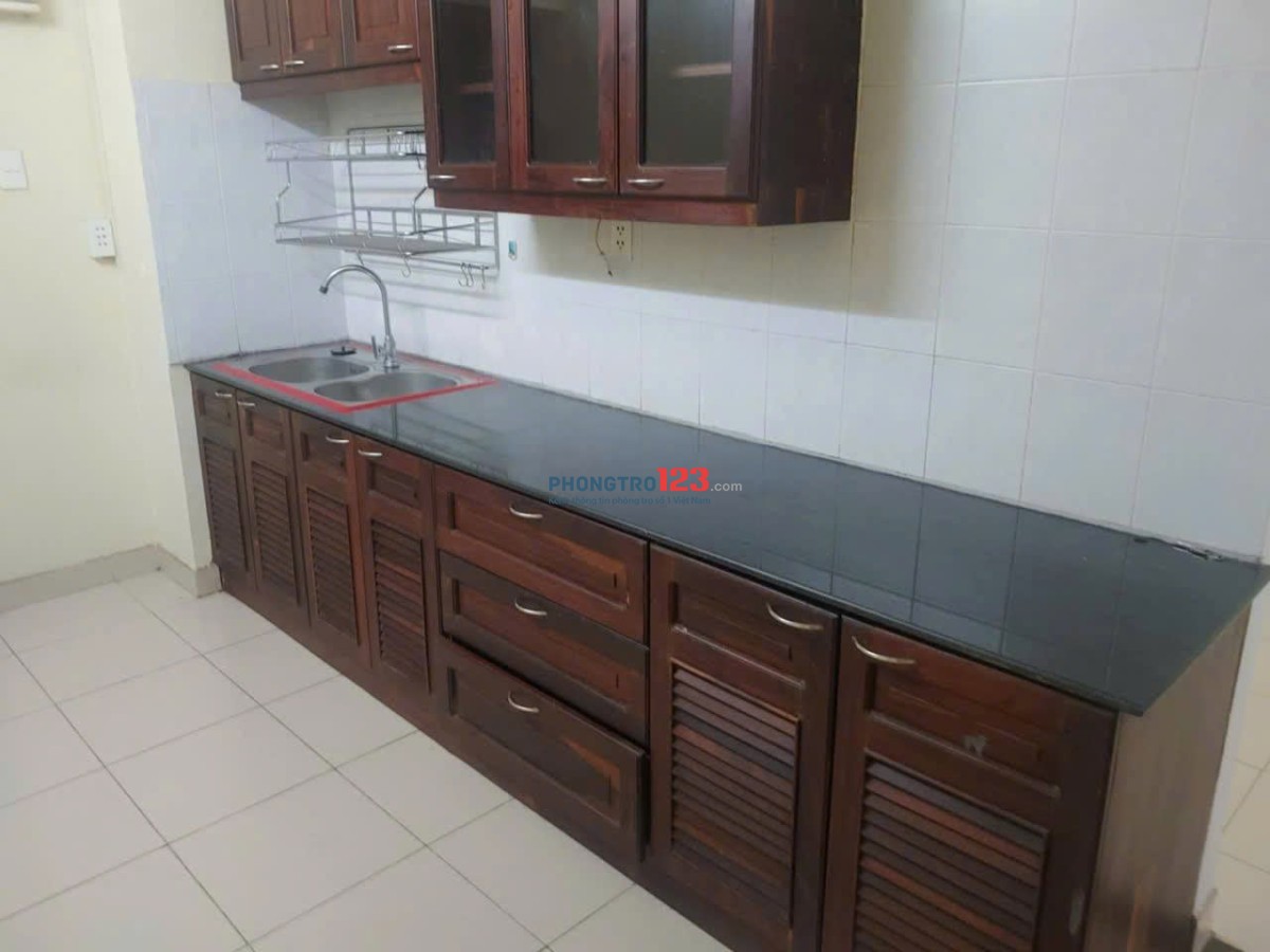 Chung cư An hội, P14, Gò Vấp, dt rộng 77m2, có 2p ngủ, 7,5tr/th