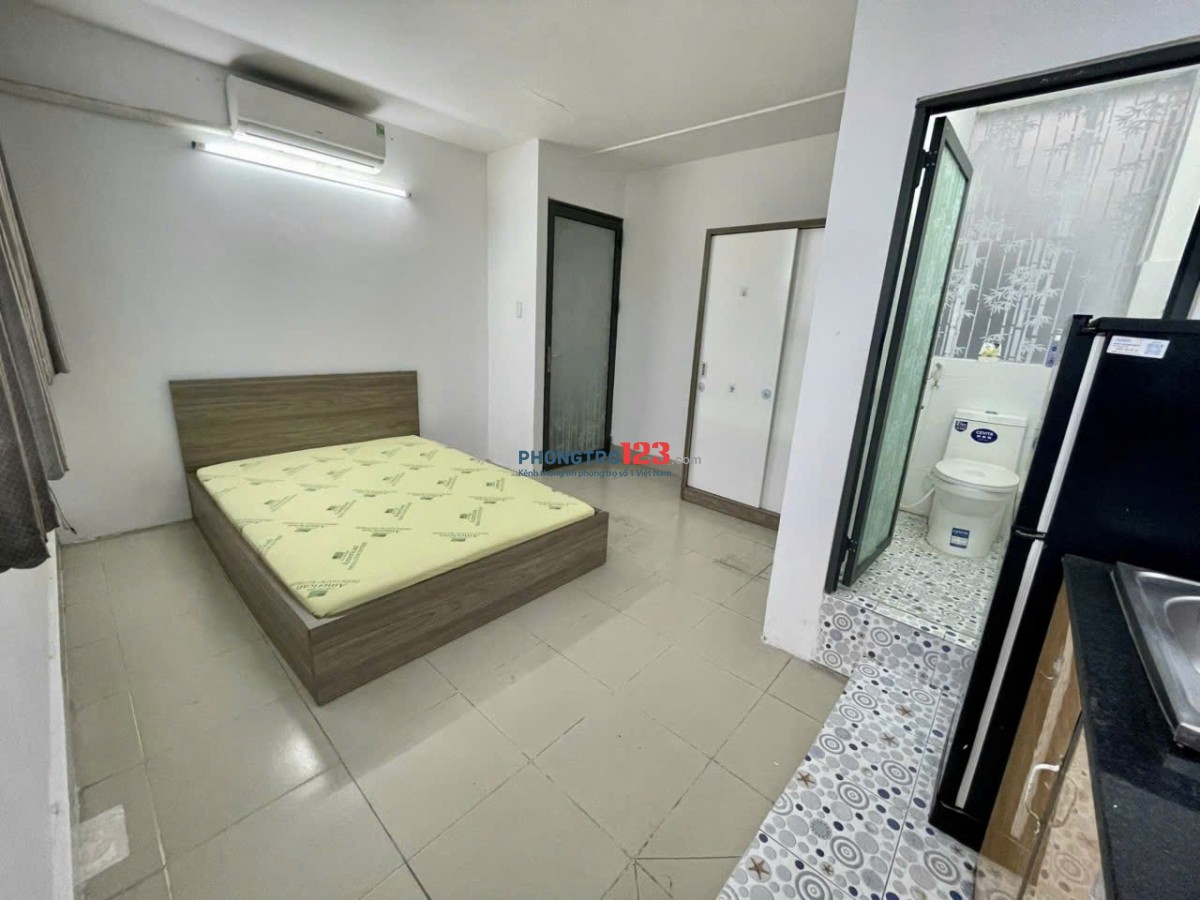 Thuê Ngay Phòng Studio Đầy Đủ Tiện Nghi Gần Các Trường Đại học VLU, IUH, USSH... 30m2