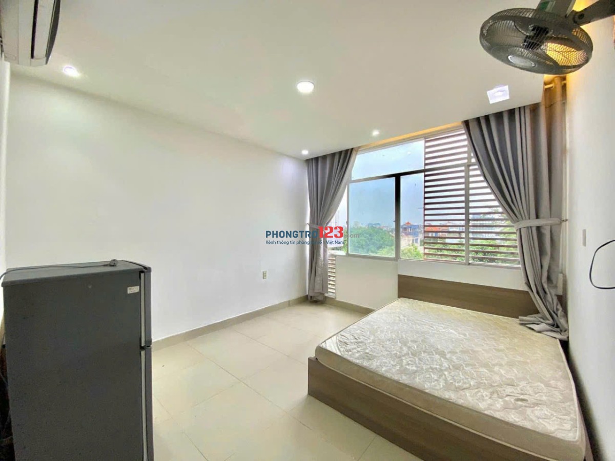 Cho Thuê Phòng Bình Thạnh Rộng 30m2, Thoáng Mát, Full Nội Thất gần ngay Học Viện Cán Bộ giá chỉ 5trX