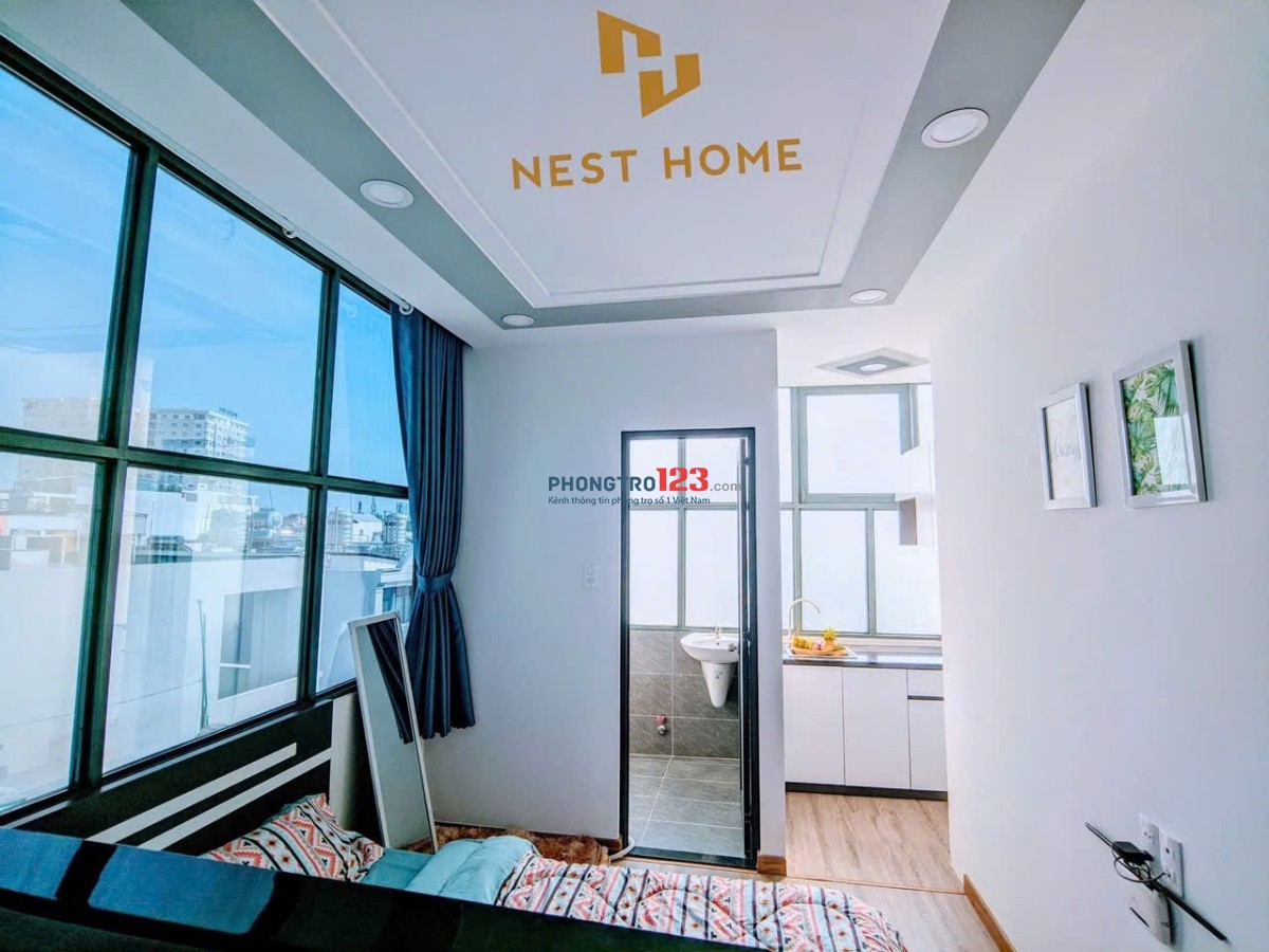 Cho thuê dạng Studio cửa sổ giá rẻ