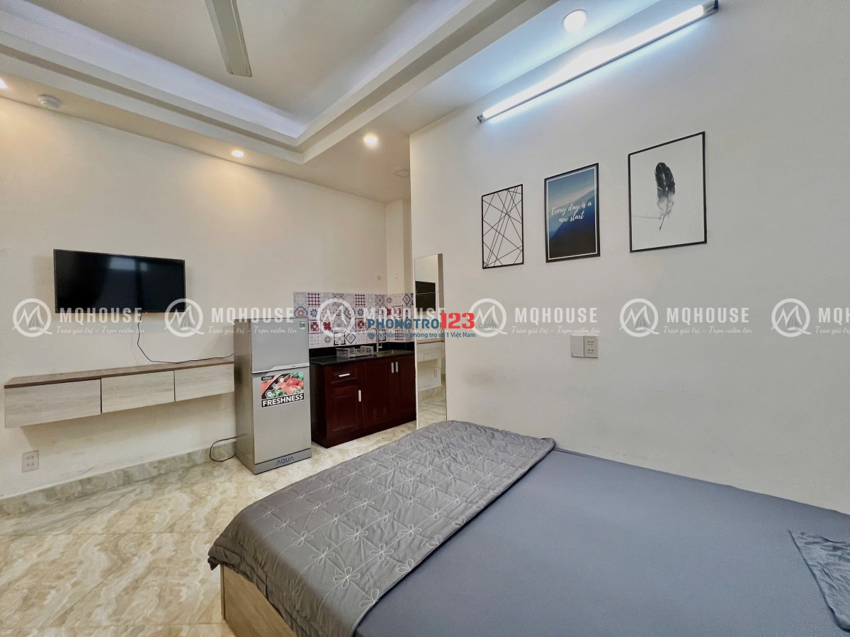  PHÒNG TRỌ STUDIO FULL NỘI THẤT GẦN SÂN BAY Ở NGAY TÂN BÌNH