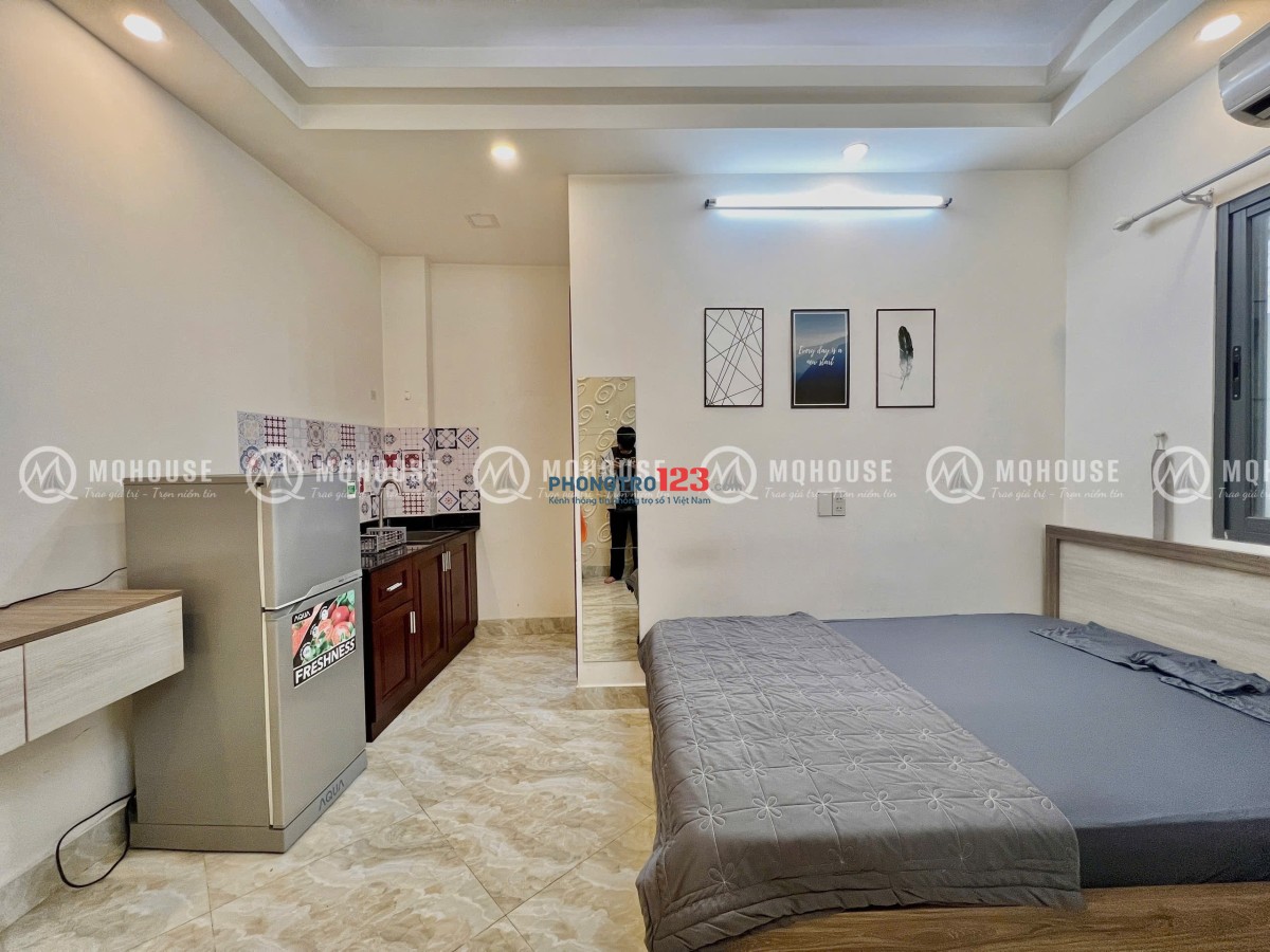  PHÒNG TRỌ STUDIO FULL NỘI THẤT GẦN SÂN BAY Ở NGAY TÂN BÌNH