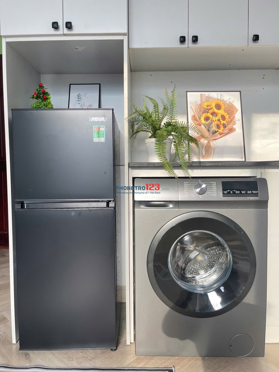  Căn hộ 35m2 duplex cửa sổ trời - máy giặt riêng - full nội thất ngay Etown Tân Bình