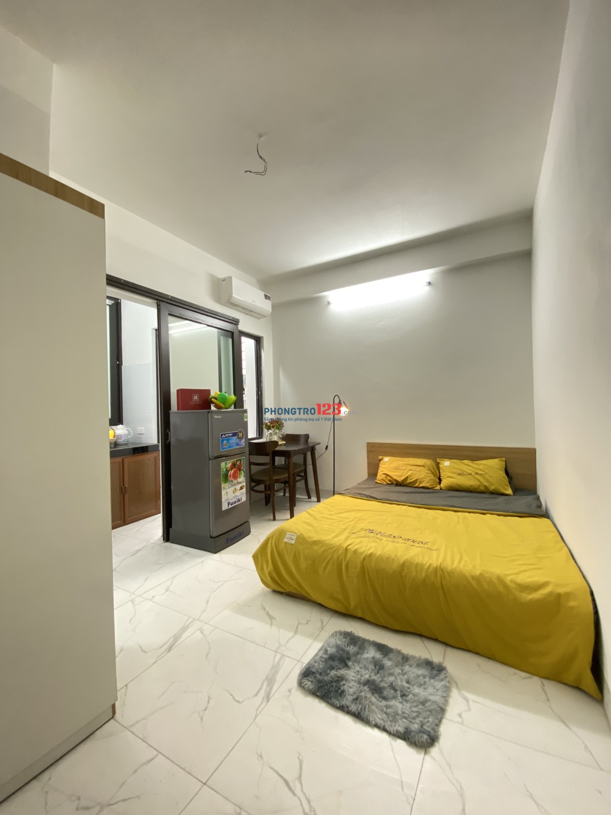 CẦU TÓ - STUDIO FULL NỘI THẤT - CÓ BAN CÔNG THOÁNG - GIÁ CHỈ TỪ 3TR3