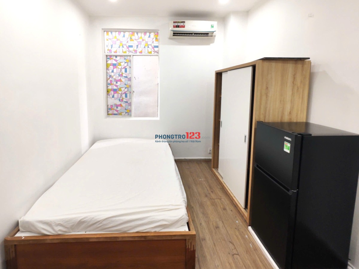 Mới khai trương cách bến xe Q8 500m Ban công Cửa sổ Full nội thất
