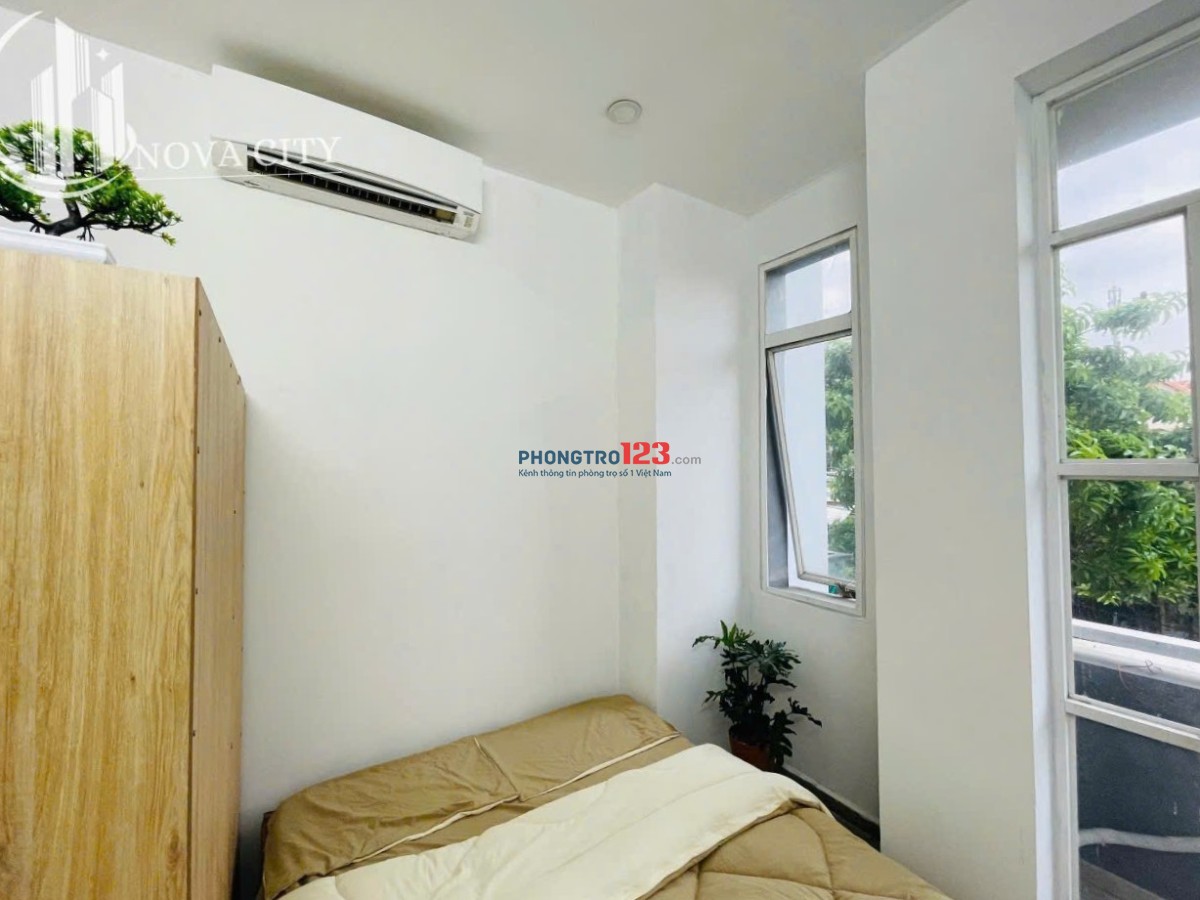 Mới khai trương cách bến xe Q8 500m Ban công Cửa sổ Full nội thất