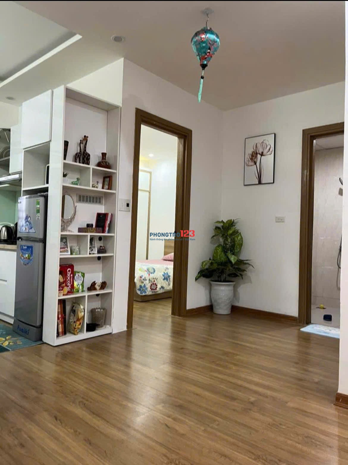Chung cư Kim Tân Hải,Trường Chinh, Q12, 70m2, 2PN, 7tr5/tháng, NT.